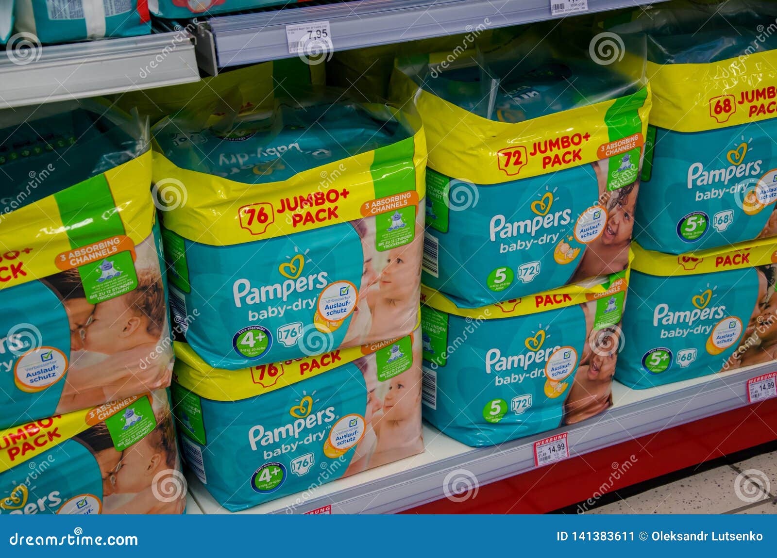 pampers polska cena