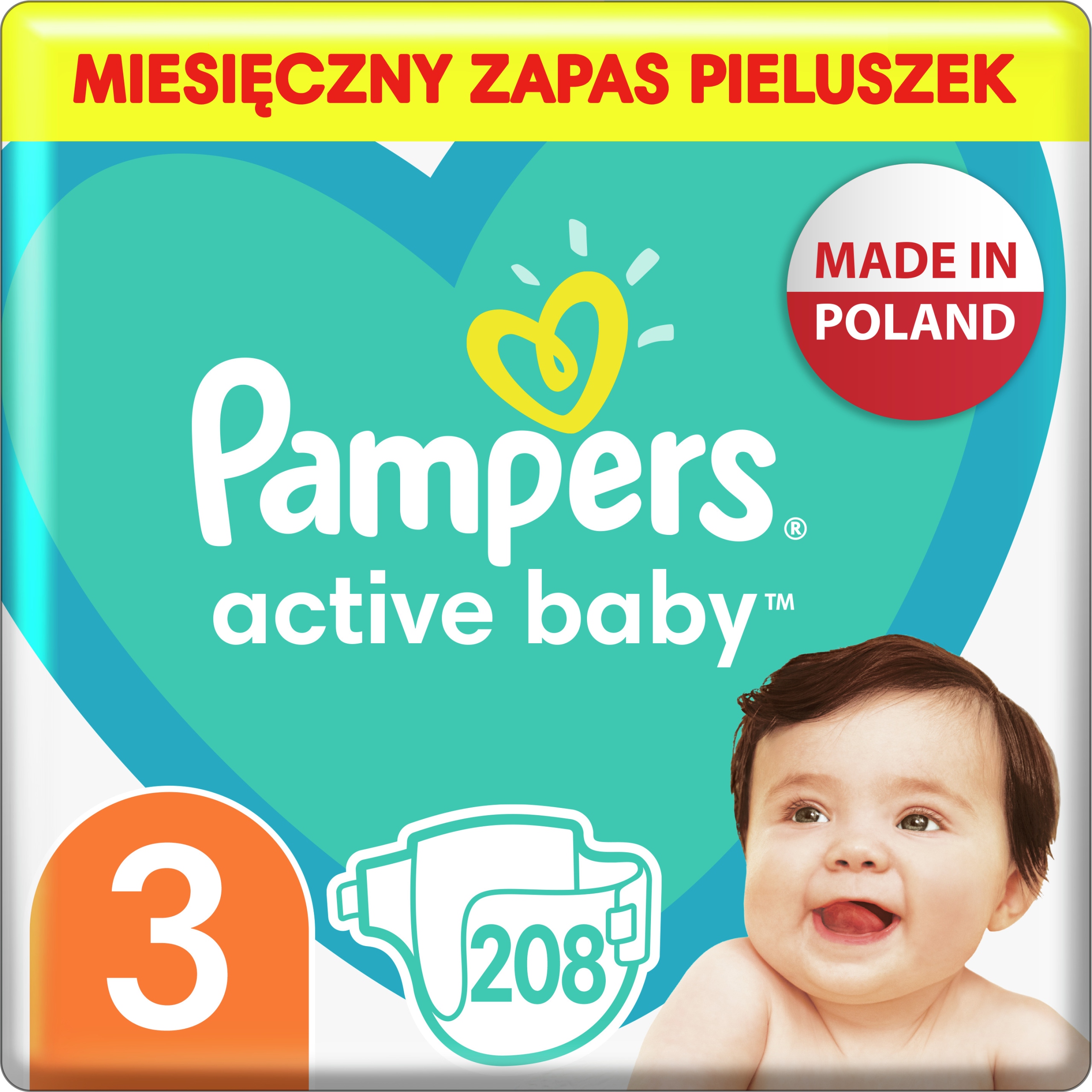 pampers s3 active baby dry maxi