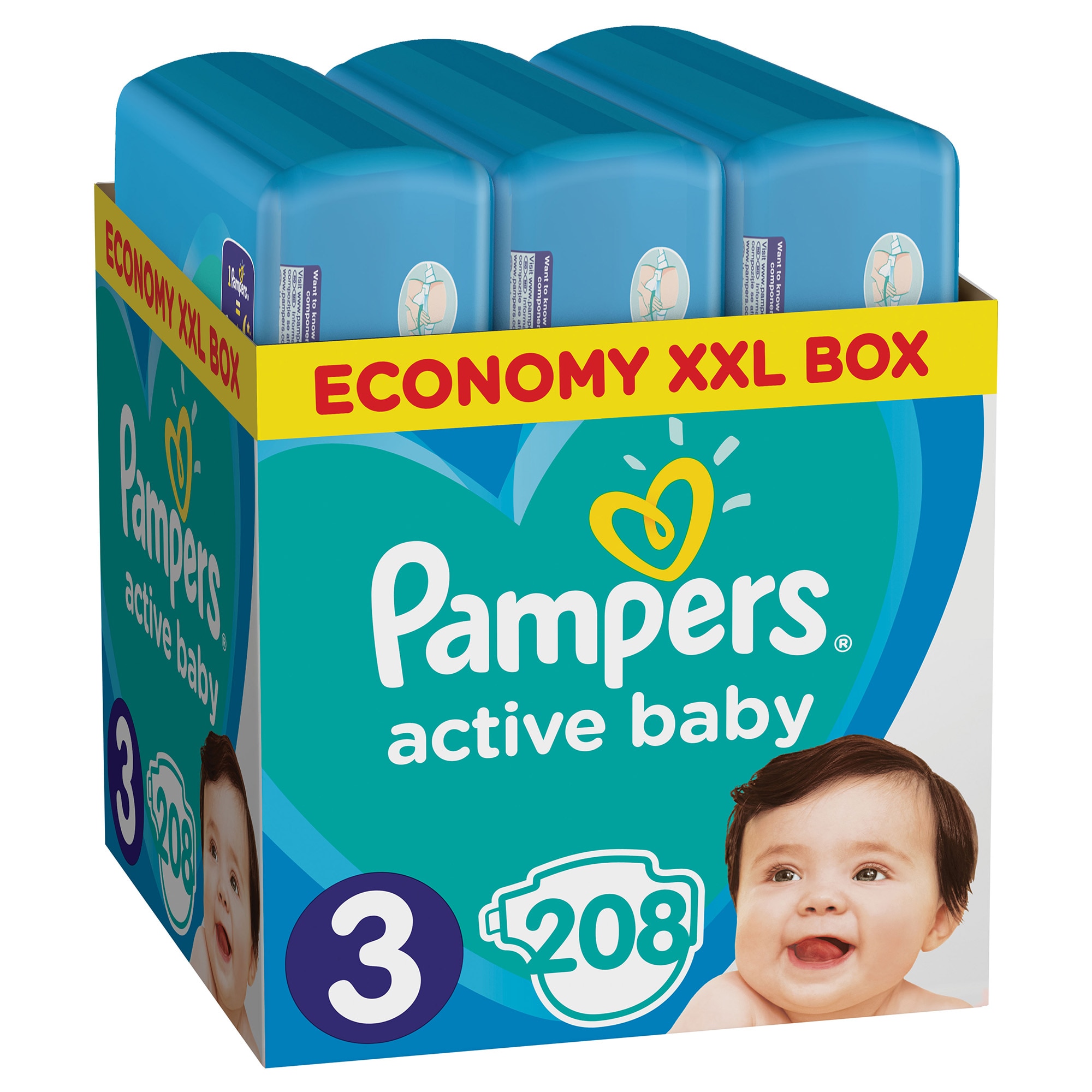 fralda pampers