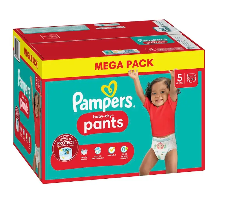 pieluchy pampers buedronka