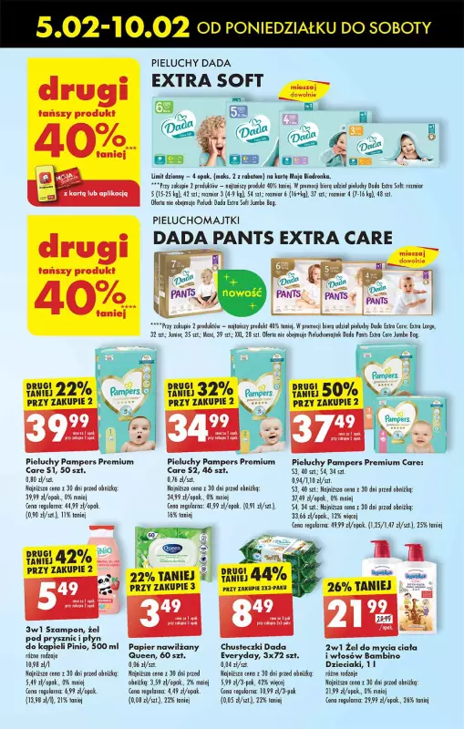 ceneo pampers premium care rozmiar 1