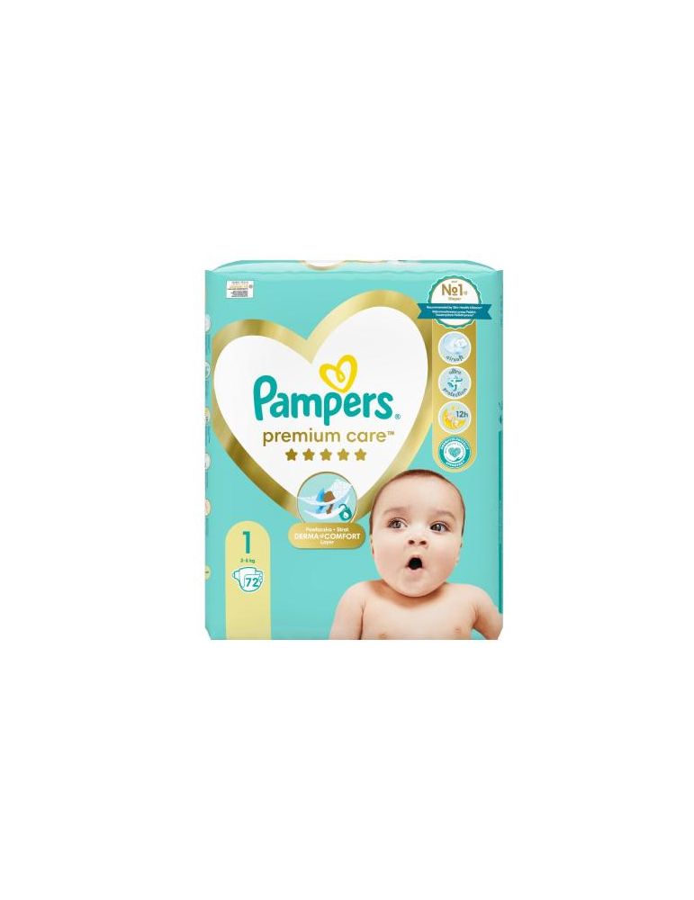 pampers premium care 1 88 szt auchan