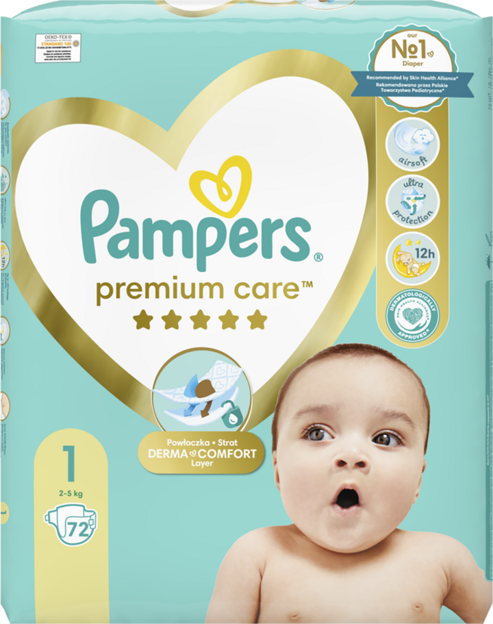 pampers 1 comfort