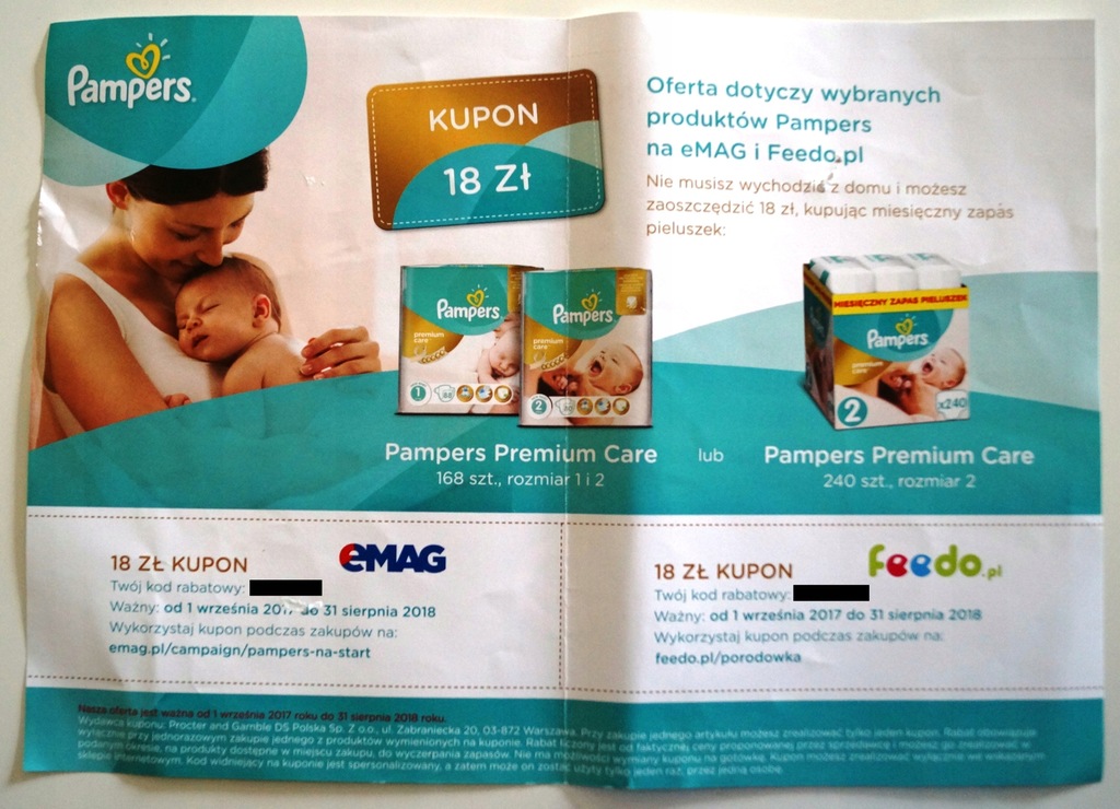 pampers 4 promocje gemini