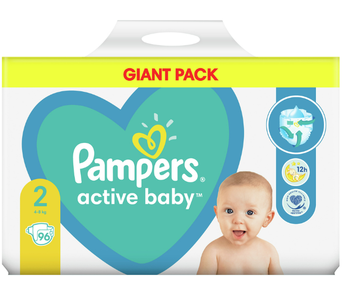 pampers 4 mega paka tesco