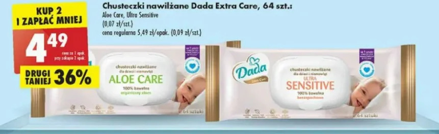 pieluchy dada extra care 1 cena