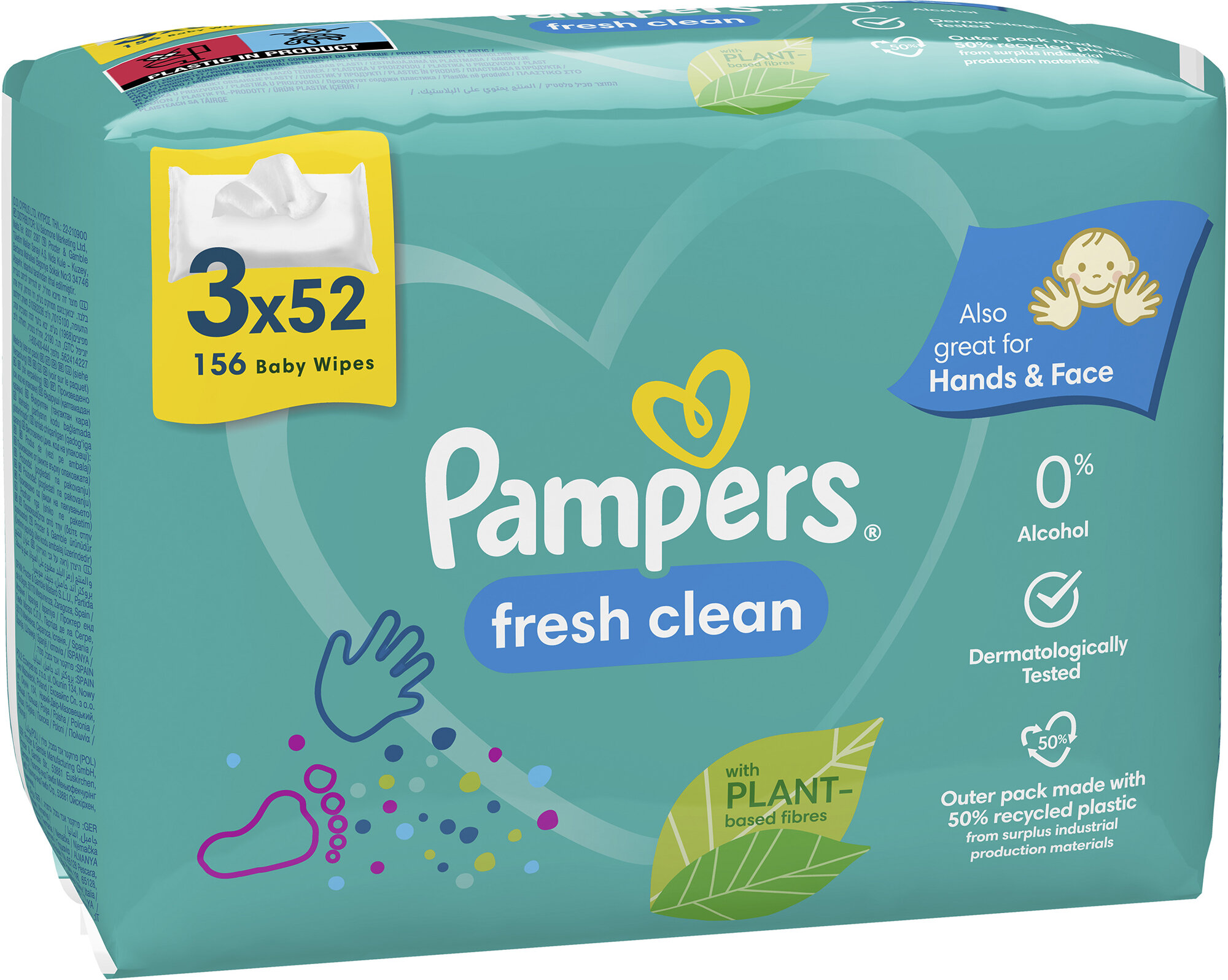 pampers pure 3 cena