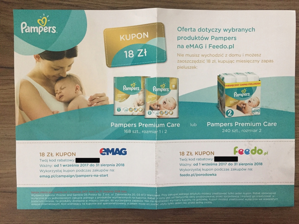 żelowy pampers