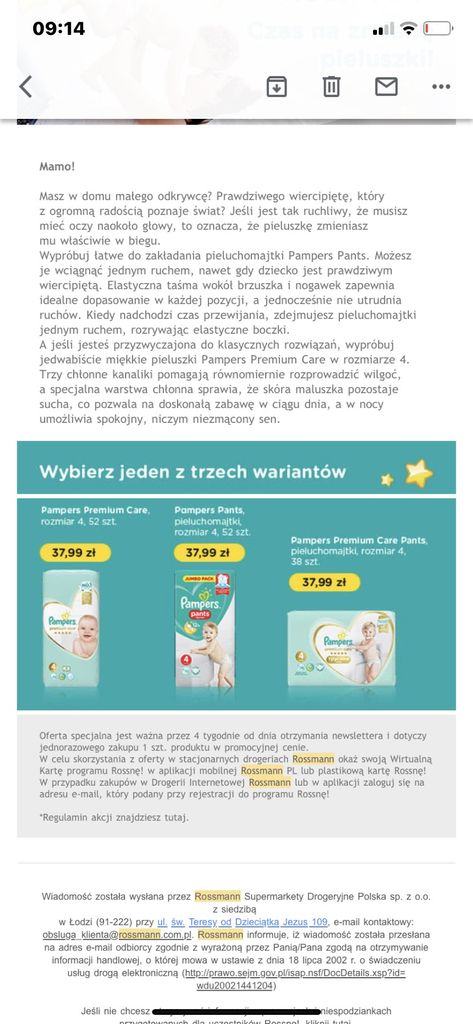 babydream chusteczki nawilżane z rumiankiwm