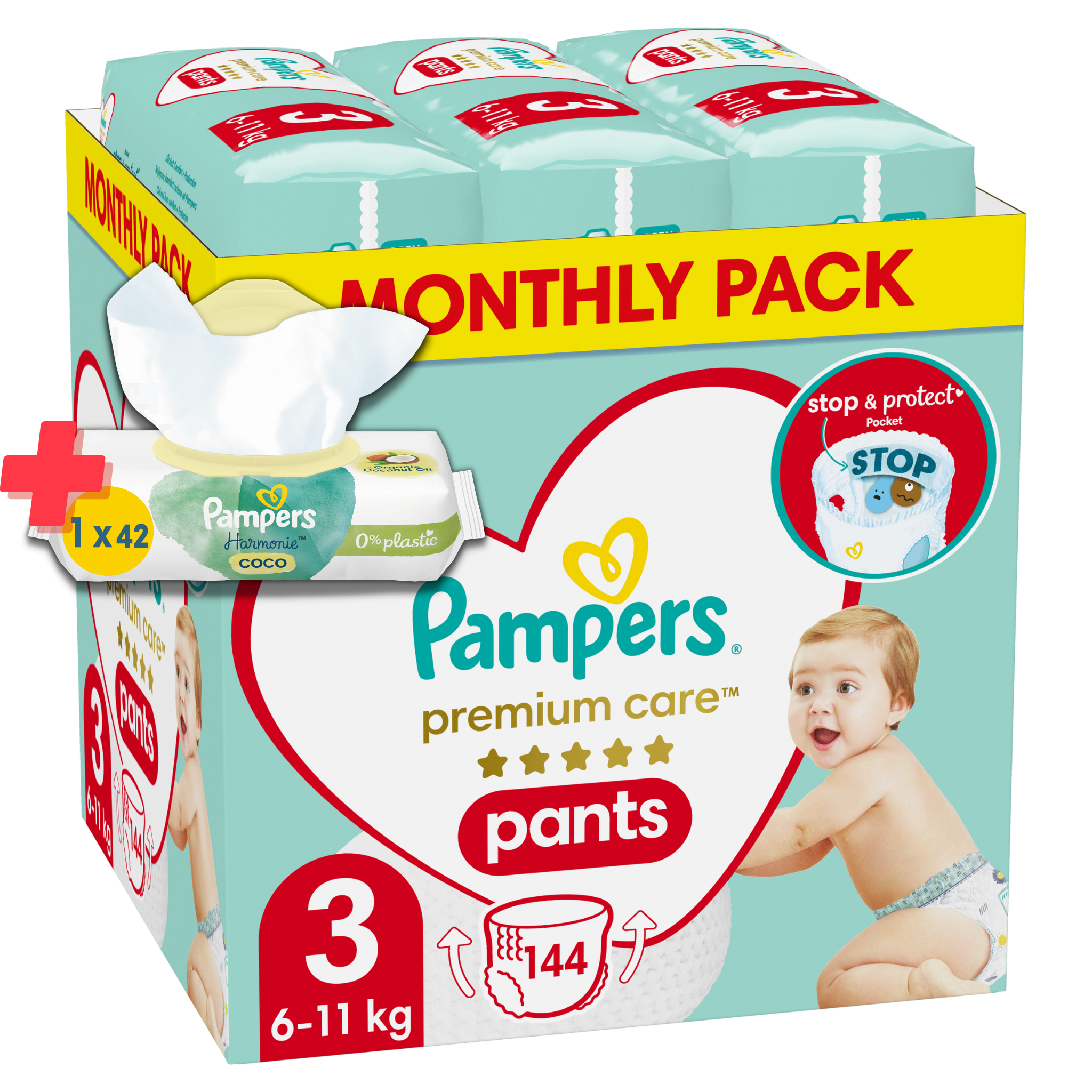 pampers pieluchy 1 88 count