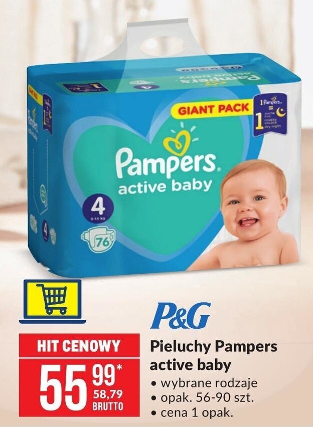 pampers active baby 3 midi