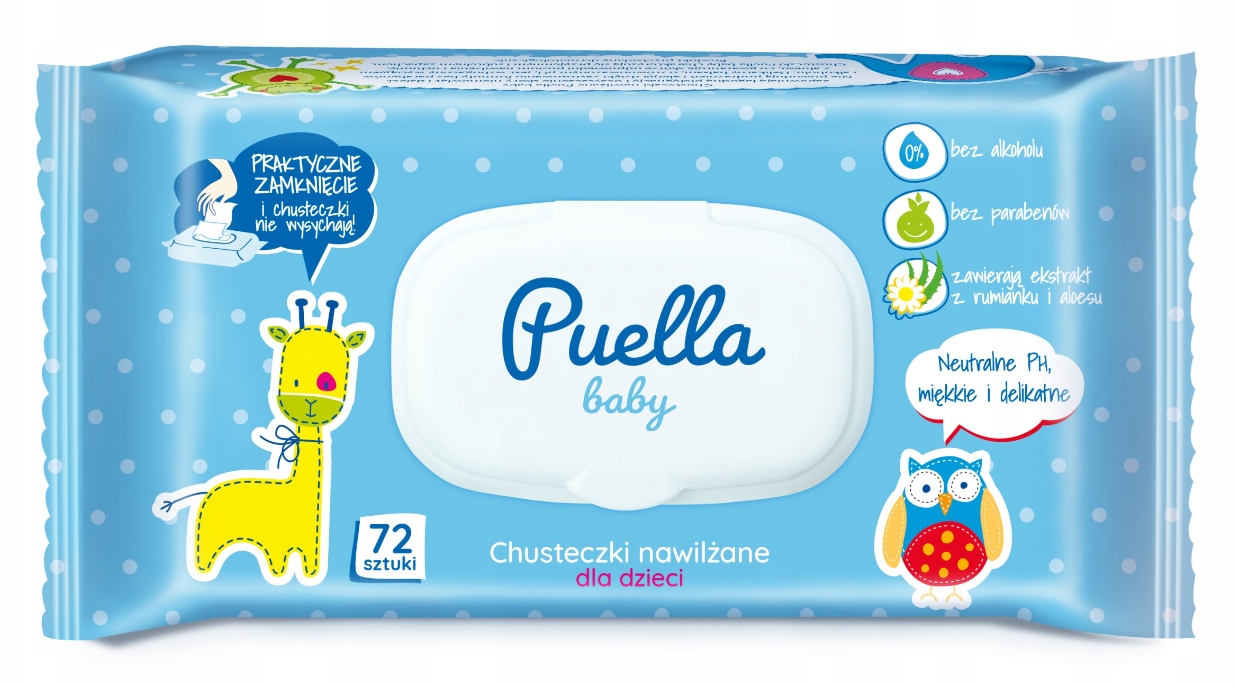 pampers sensitive chusteczki nawilżane sextet 6x56 sztuk