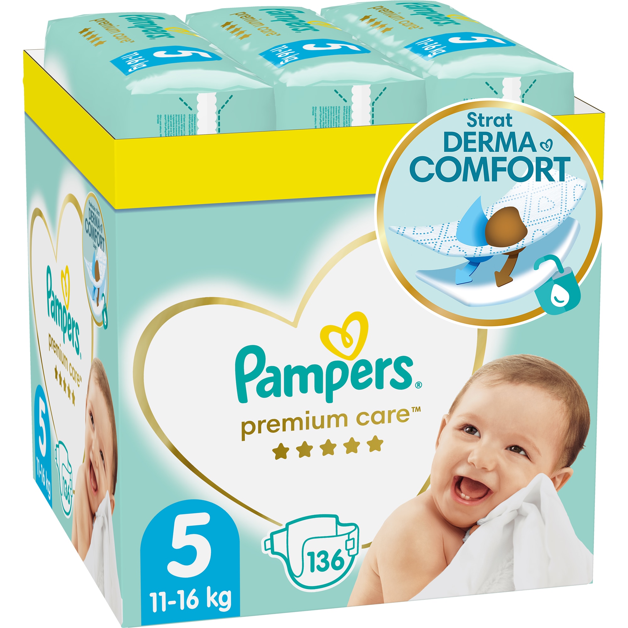 pampers premium care a new baby dry czym sie różnia