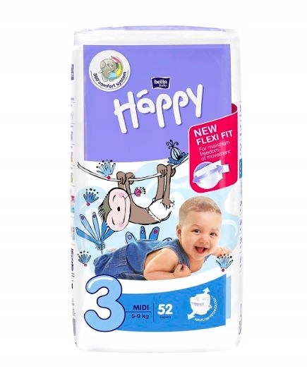 pieluchy pampers 4 52 waga