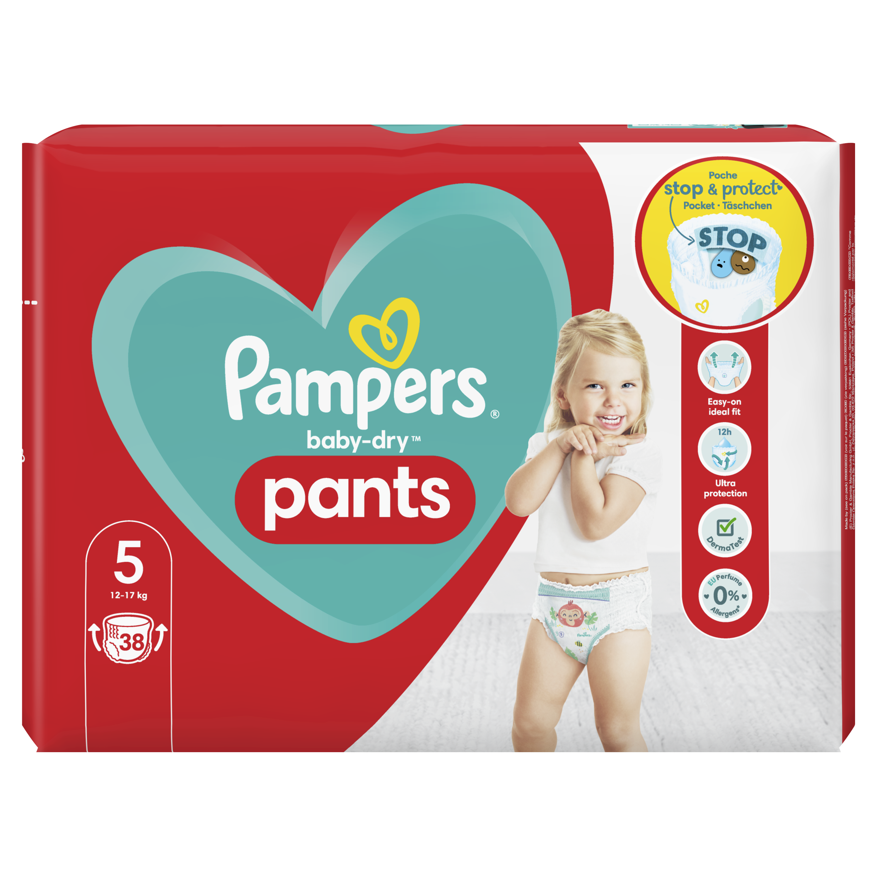 pampers lupilu ubieranie