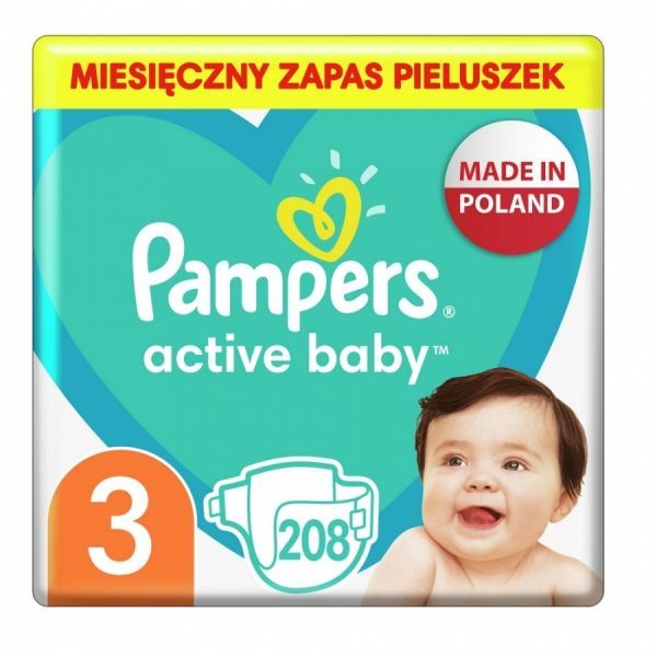 pampers newborn zapas na miesiąc