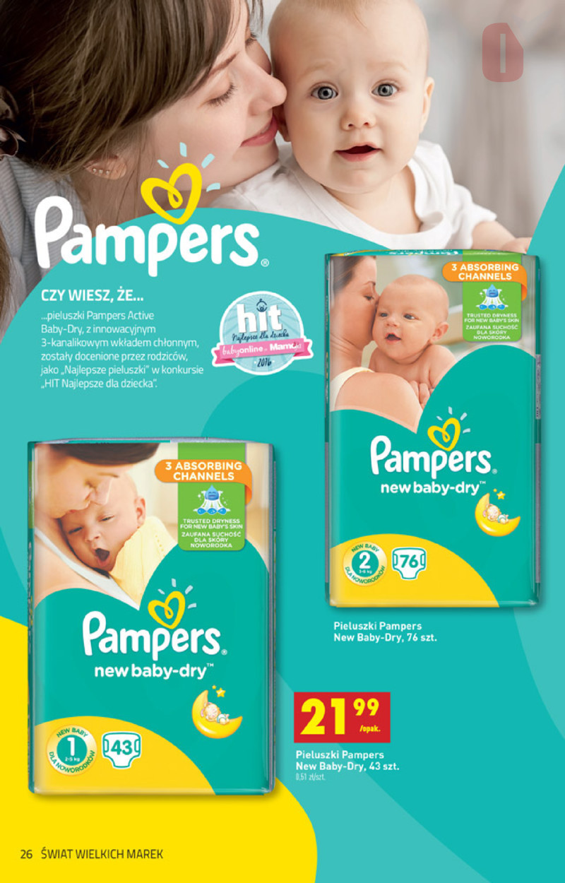 pieluchomajtki pampers pants box