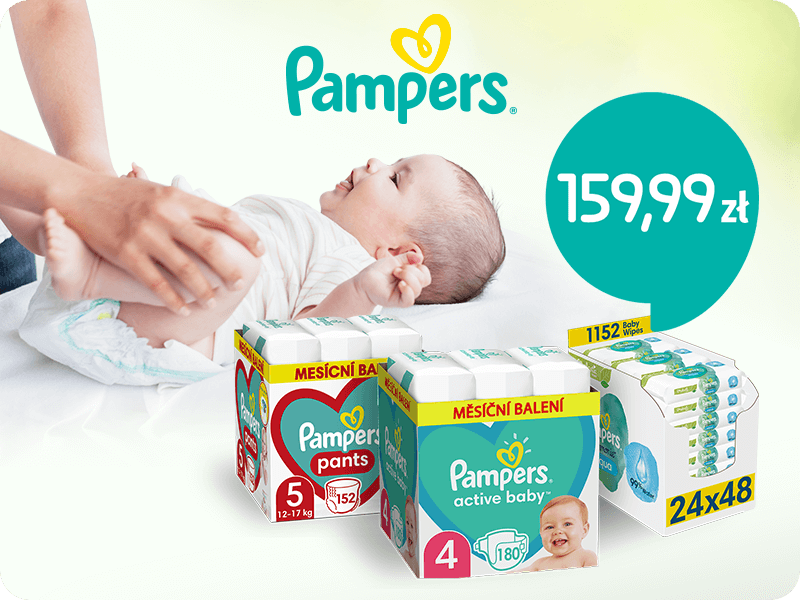 pieluchy pampers promocja rossmann