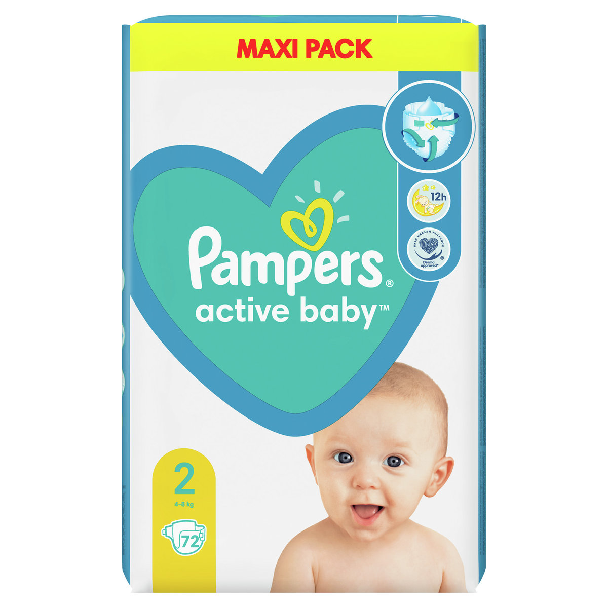 fresh clean pampers 4 pak