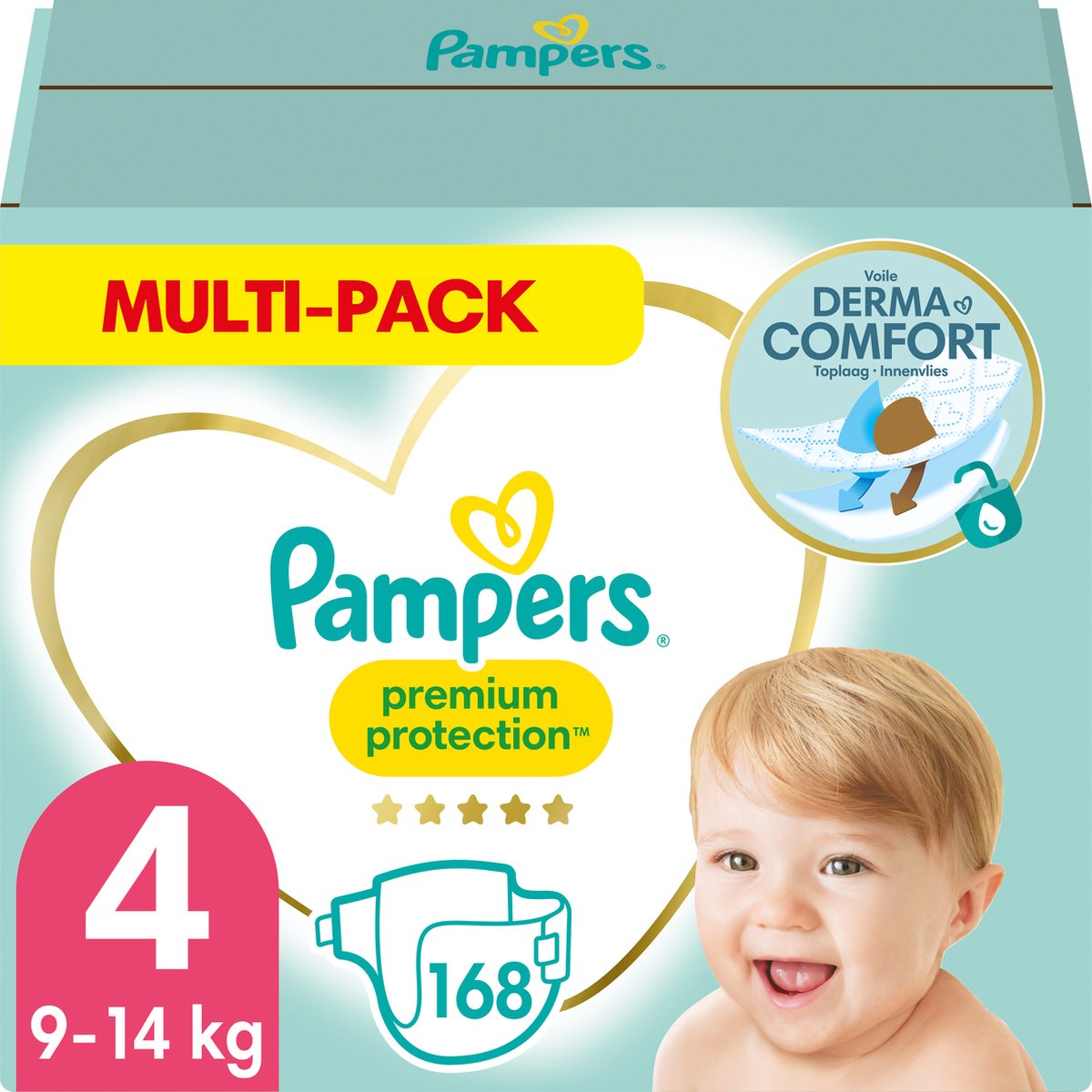 pampers premium protection size 2