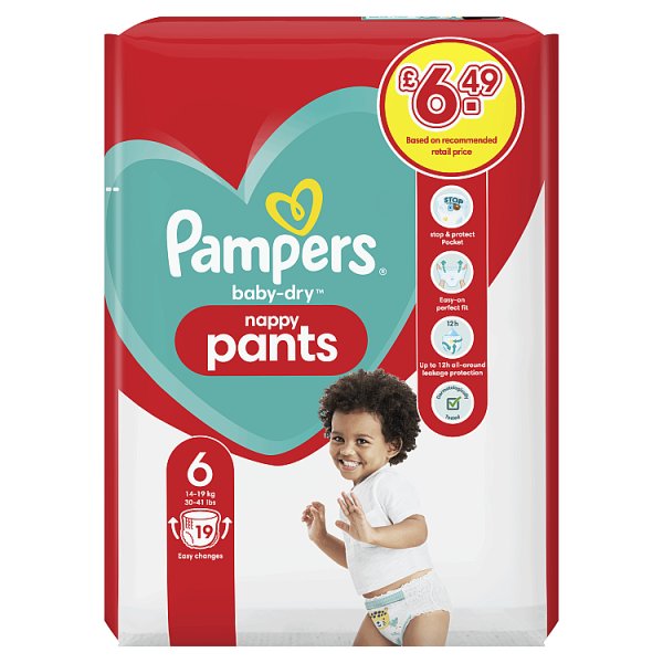 pieluchy pampers ubieranie