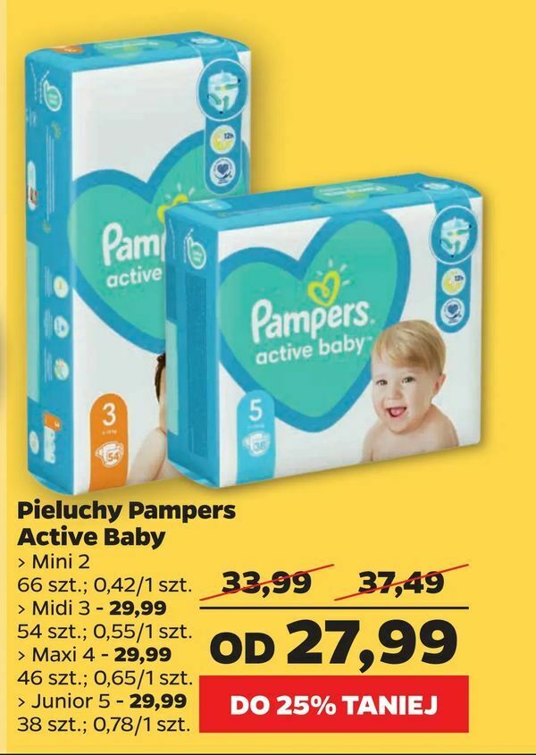 pieluchomajtki pampers 3 przecieka