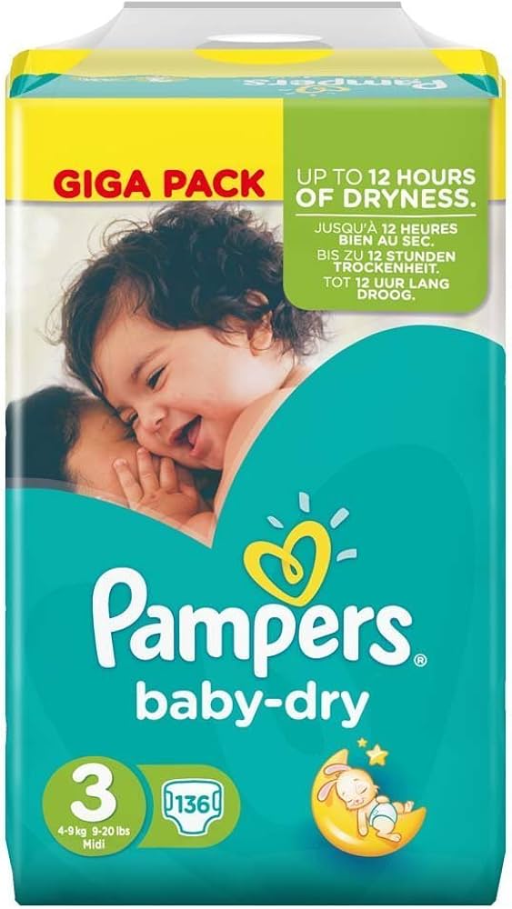 activ baby dry pampers