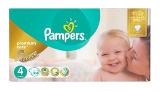 pampers pieluchy premium care 3 204