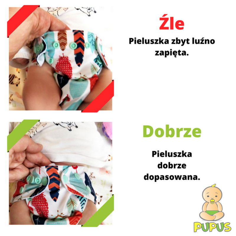 jak uratować zabarwione pieluchy wielorazowe