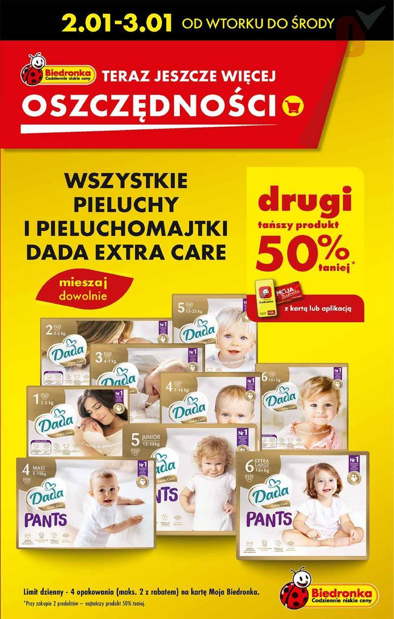 promocja biedronka pampers