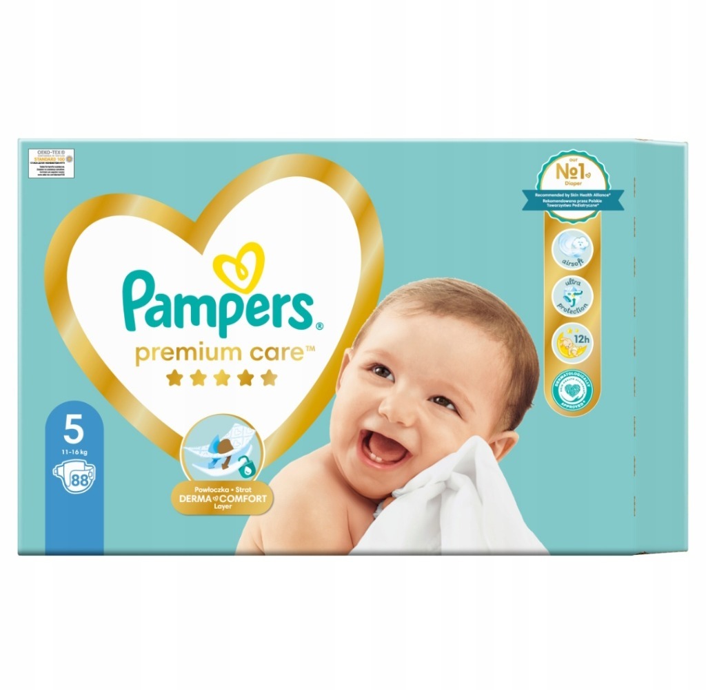 pampers premium 5 pieluchy 12-17kg