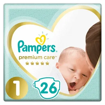 pampers pieluchy premium care 1 mini