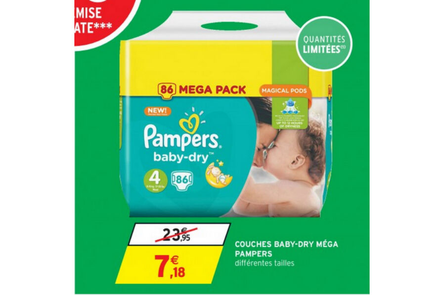 poerwsze pieluchy pampers