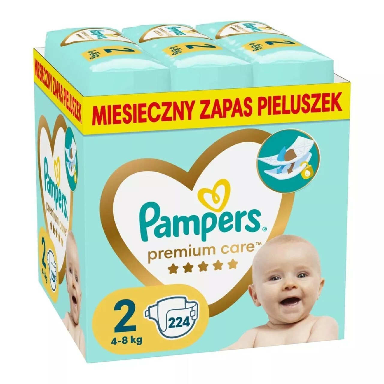 pampers premium care 3 a new baby dry