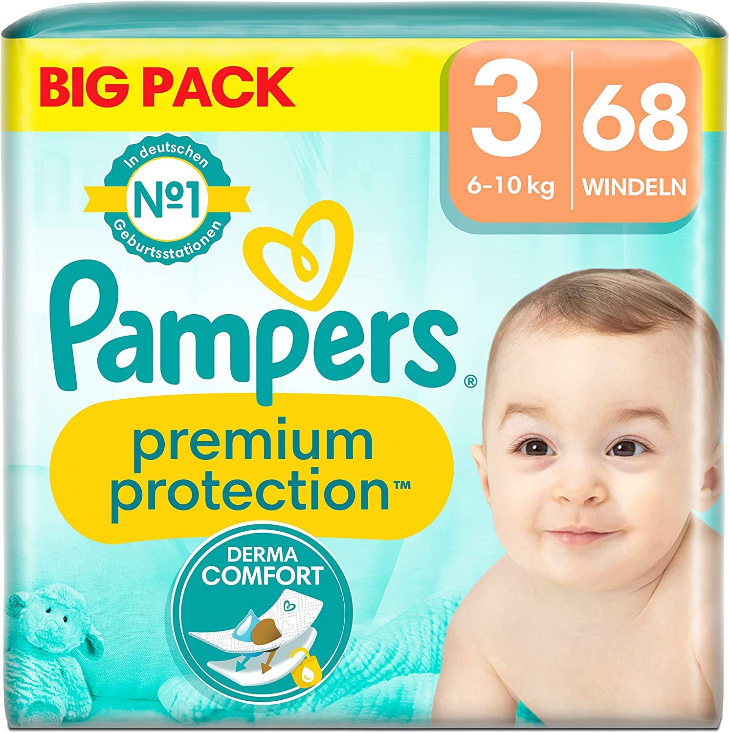 pieluchy pampers czy dada