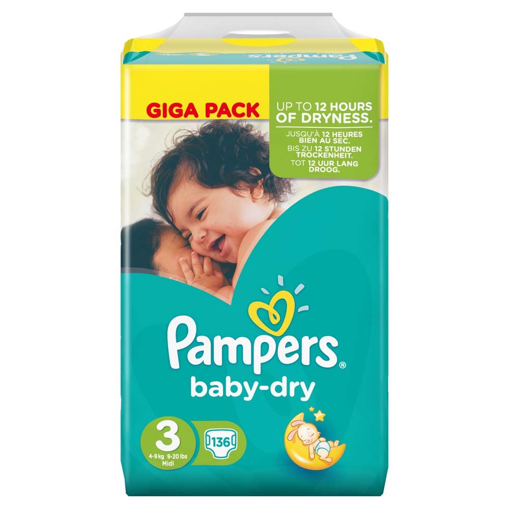 midi pampers sensitive care