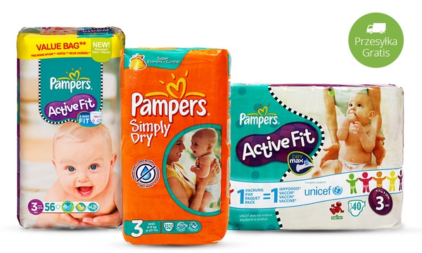 pampers dla samca