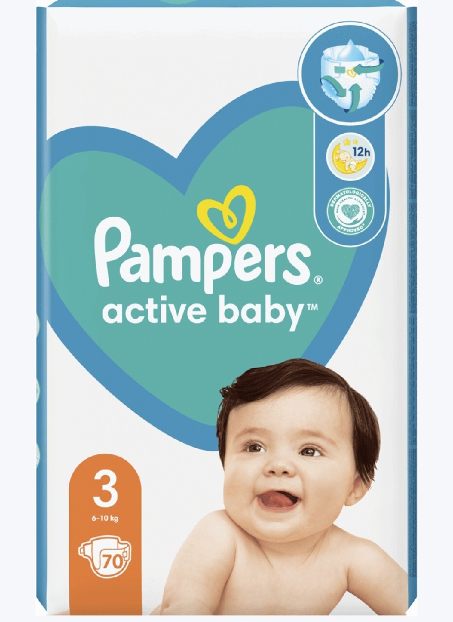 pampers active baby zl