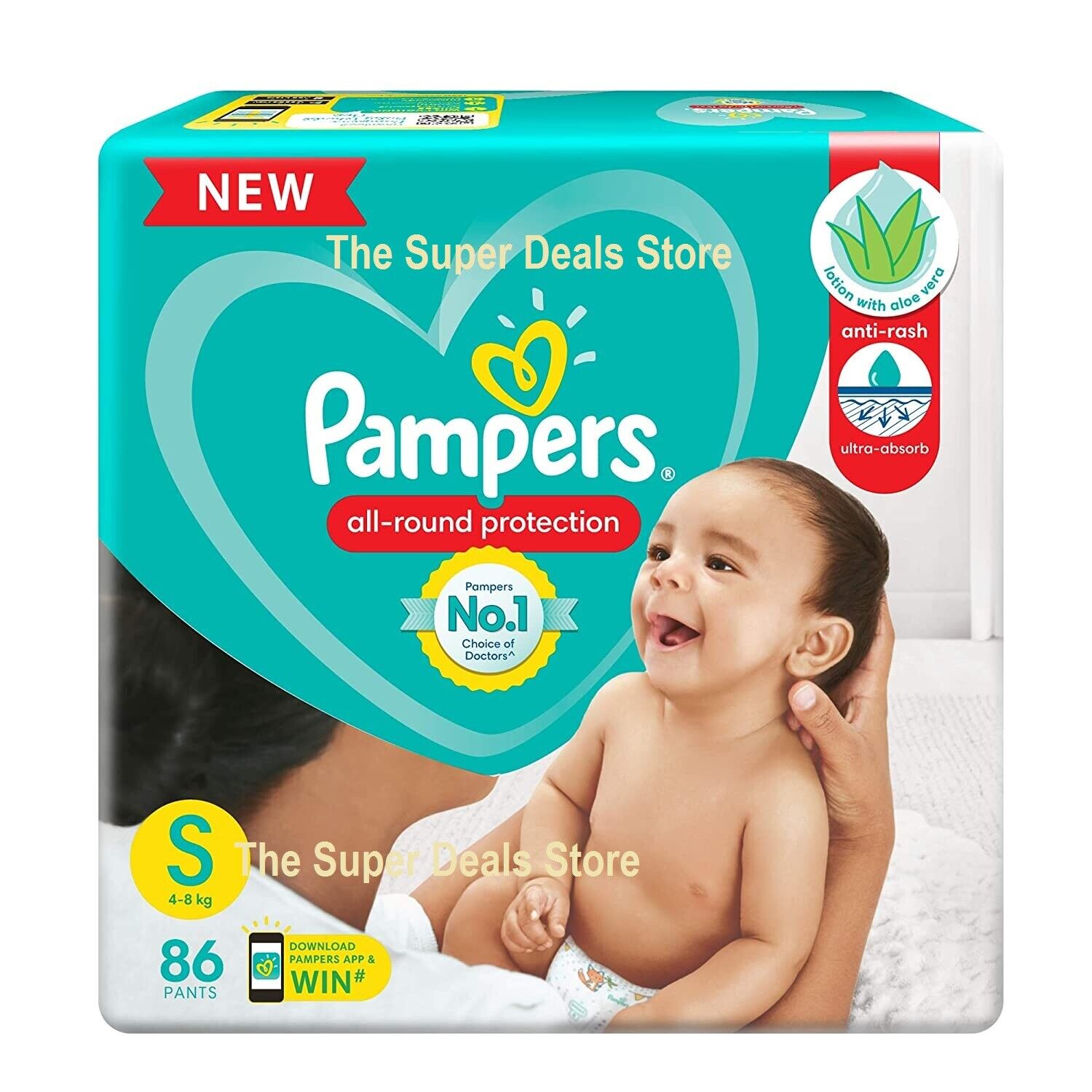 pantsy pampers tasma z tylu