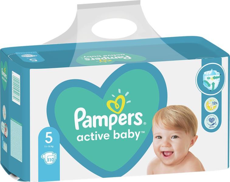 pieluchy pampers active baby mega box