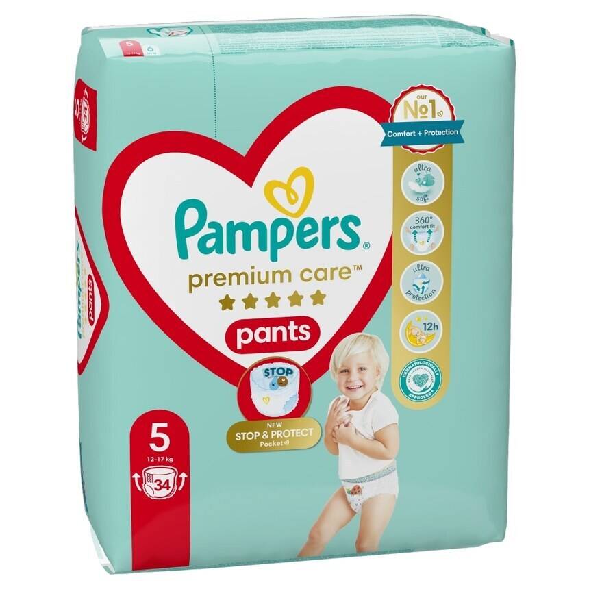 pieluchomajtki pampers premium care pants