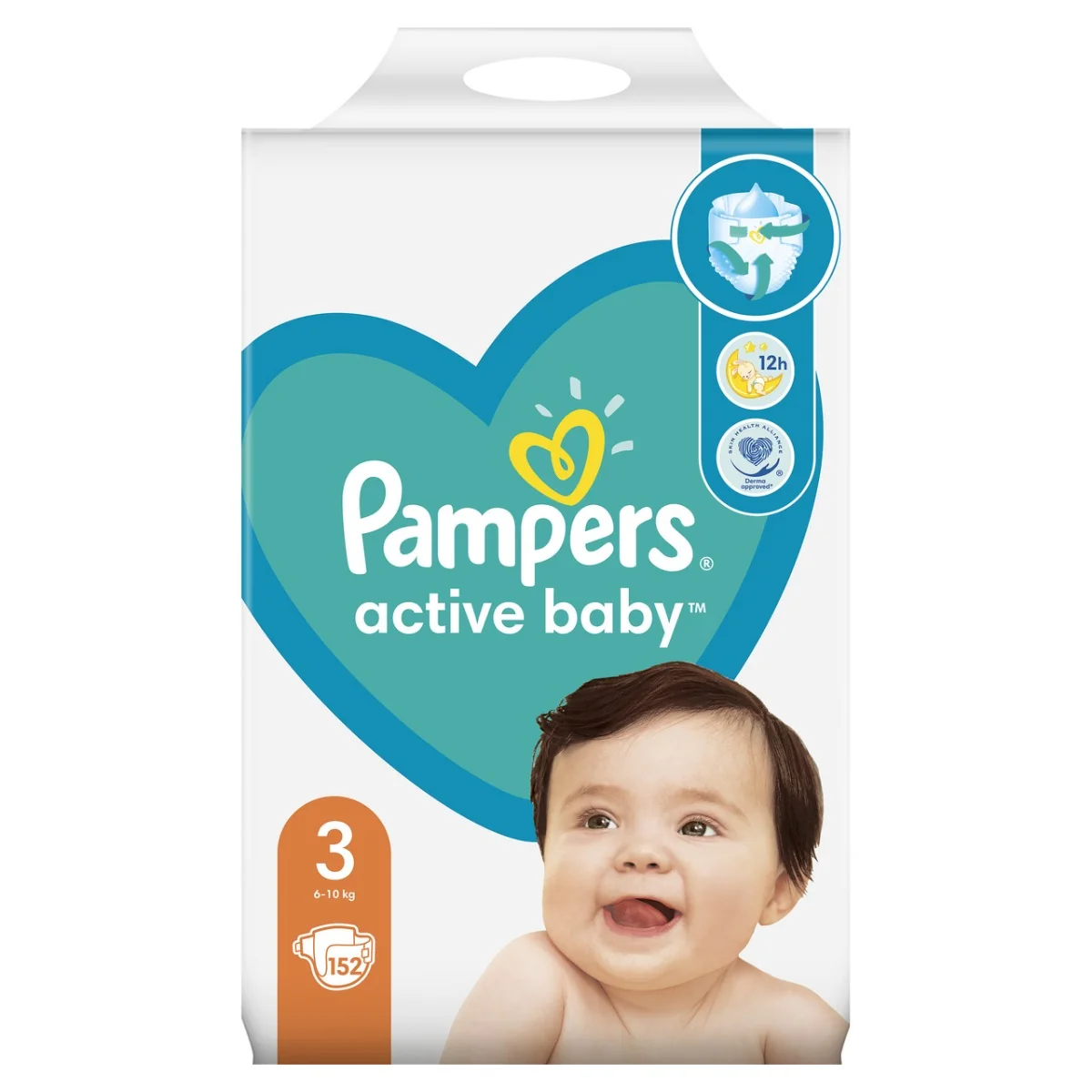 pamper new baby czy active baby