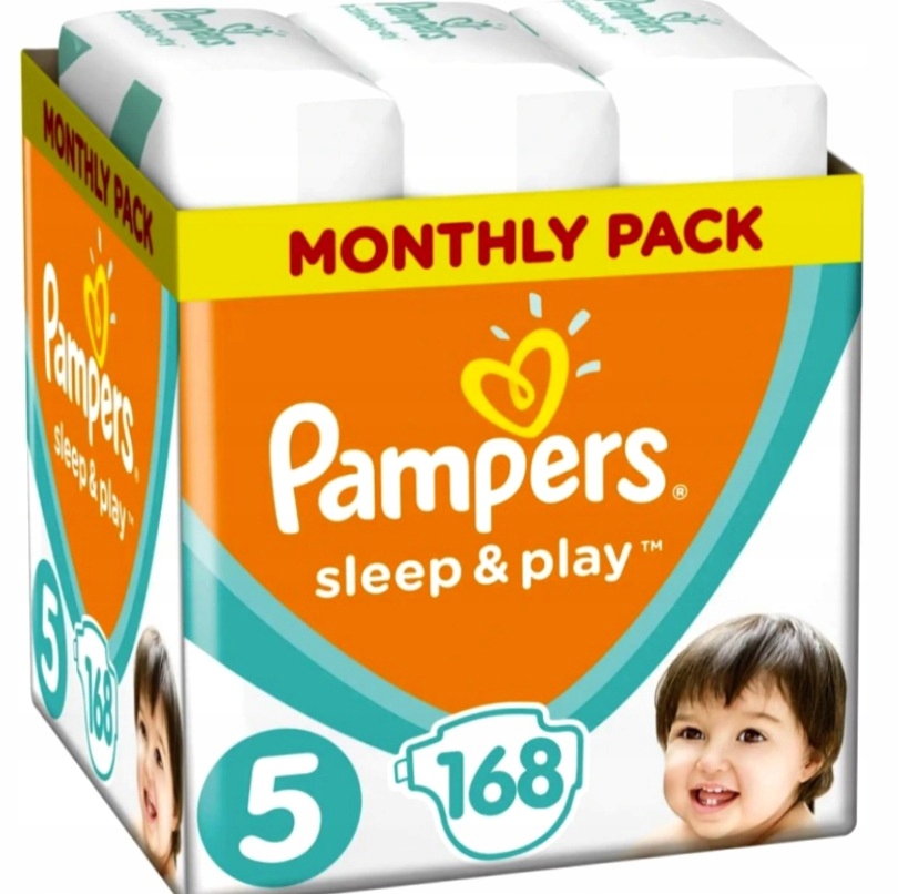 pieluchy pampers biedronka