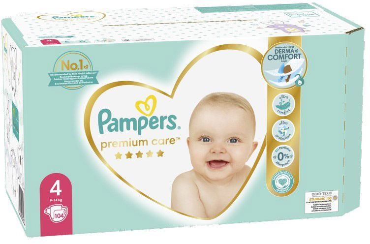 what is the consumption of pampers per month