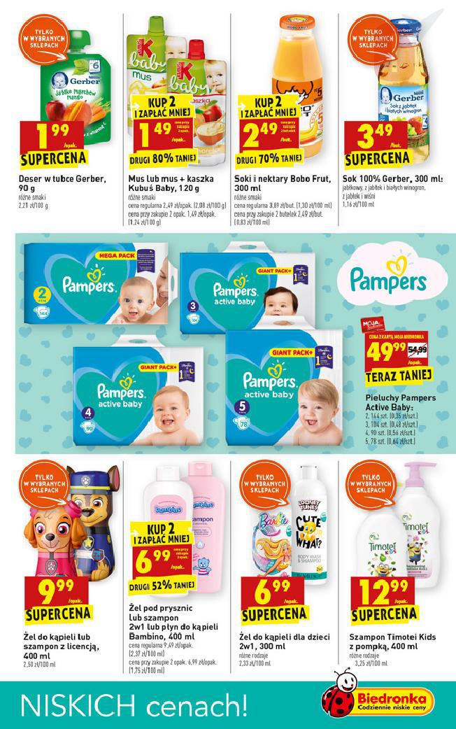 pampers 13 tydzień