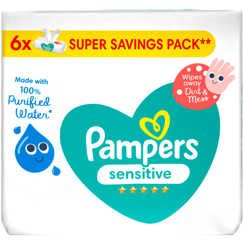 rossman chusteczki pampers sensitive