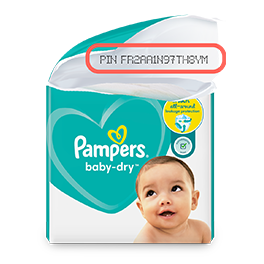 pampers new baby dry pępek