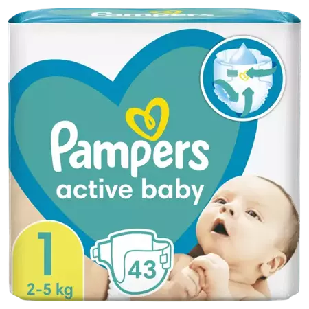 204 sztuk pampers 3