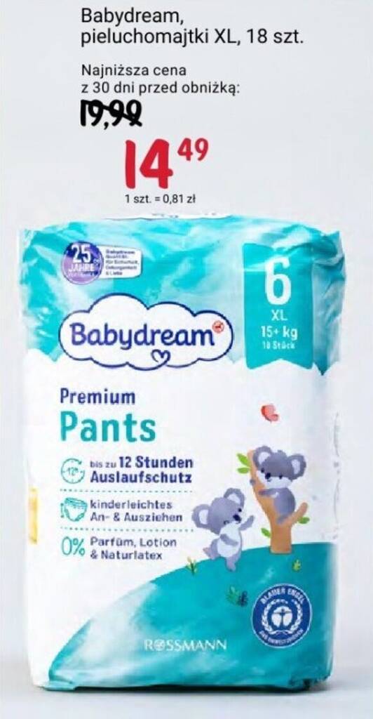 pieluchy pampers 0 allegro