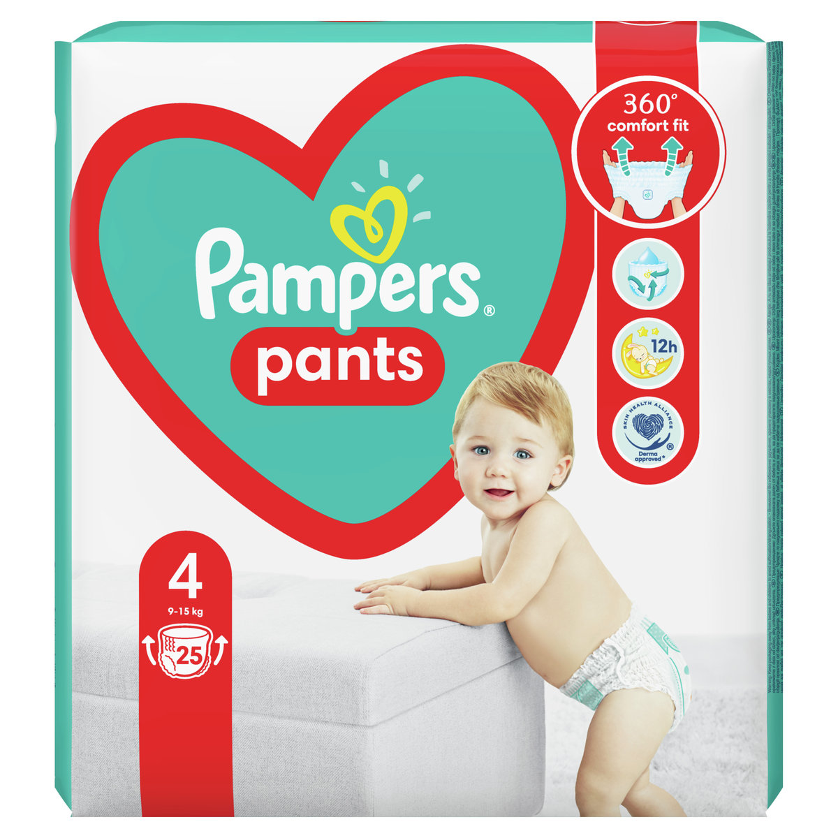 pieluchomajtki pampers pants 4 miesieczne opakowanie